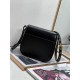 Dior Bobby Frame Bag In Black Box Calfskin