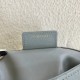 Dior Caro Medium Bag In Grey Cannage Calfskin