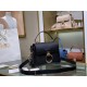 Chloe Mini Tess Day Bag In Black Grained Leather