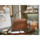 Chloe Small Tess Day Bag In Caramel Grained Leather