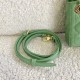 Dior Lady Dior Micro Bag In Mint Cannage Lambskin