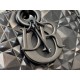 Dior Lady D-Joy Medium Bag In Black Calfskin with Diamond Motif