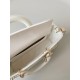 Dior Lady D-Joy Medium Bag In White Cannage Lambskin