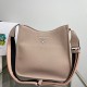 Prada Hobo Bag in Sand Grained Leather