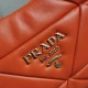 Prada System Patchwork Bag in Orange Nappa Leather