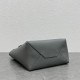 Celine Small Cabas Phantom Bag In Grey Grained Calfskin