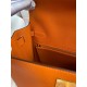 Hermes Kelly Sellier 28 Handmade Bag In Orange Epsom Calfskin