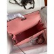 Hermes Kelly Sellier 28 Handmade Bag In Rose Confetti Epsom Calfskin