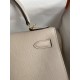 Hermes Kelly Sellier 28 Handmade Bag In Trench Epsom Calfskin