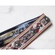 Dior Shoulder Strap in Multicolored Embroidery Canvas with Medallions