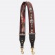 Dior Shoulder Strap in Bohemian-inspired Canvas with Medallions