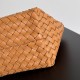 Bottega Veneta Cabat Mini Bag In Caramel Intrecciato Lambskin