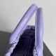 Bottega Veneta Cabat Mini Bag In Wisteria Intrecciato Lambskin