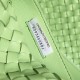 Bottega Veneta Cabat Medium Bag In Pistachio Intrecciato Lambskin