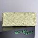 Bottega Veneta Cabat Large Bag In Zest WashedIntrecciato Lambskin