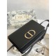 Dior 30 Montaigne 2 In 1 Belt Bag In Black Calfskin