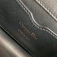 Dior 30 Montaigne Micro Bag In Black Box Calfskin