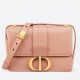 Dior 30 Montaigne Medium Bag In Poudre Box Calfskin