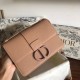 Dior 30 Montaigne Medium Bag In Poudre Ultramatte Grained Calfskin