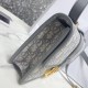 Dior 30 Montaigne Medium Bag In Grey Dior Oblique Jacquard