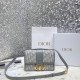 Dior 30 Montaigne Medium Bag In Grey Dior Oblique Jacquard