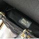 Dior Small Lady Dior My ABCDior Bag In Black Cannage Lambskin