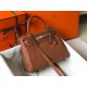 Hermes Kelly 32cm Retourne Bag in Gold Clemence Leather GHW