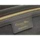 Dior 30 Montaigne Avenue Bag In Black Box Calfskin