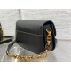 Dior 30 Montaigne Avenue Bag In Black Box Calfskin