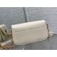 Dior 30 Montaigne Avenue Bag In White Box Calfskin