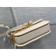 Dior 30 Montaigne Avenue Bag In White Box Calfskin