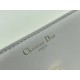 Dior 30 Montaigne Avenue Bag In White Box Calfskin