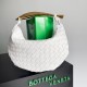 Bottega Veneta Sardine Small Bag In White Intrecciato Lambskin