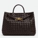 Bottega Veneta Medium Andiamo Bag In Fondant Intrecciato Lambskin