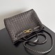 Bottega Veneta Medium Andiamo Bag In Fondant Intrecciato Lambskin