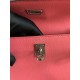 Hermes Kelly Danse II Handmade Bag In Rose Lipstick Evercolor Calfskin