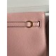 Hermes Kelly Danse II Handmade Bag In Rose Sakura Evercolor Calfskin