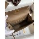 Hermes Kelly Danse II Handmade Bag In Taupe Evercolor Calfskin