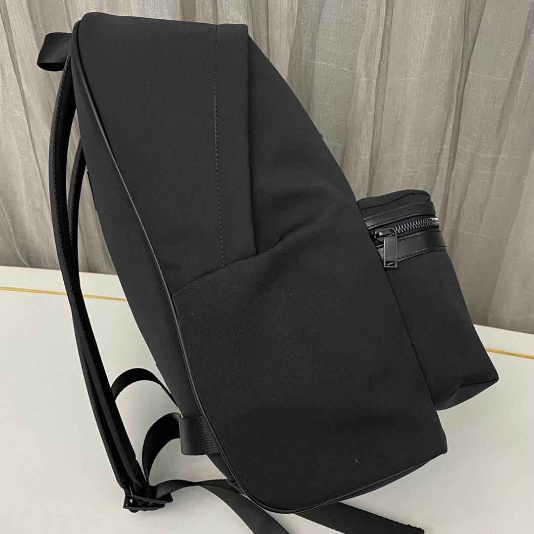 Saint Laurent City Backpacks In Black Canvas