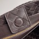 Bottega Veneta Small Andiamo Bag In Fondant Intrecciato Lambskin