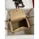 Hermes Lindy 26 Handmade Bag In Trench Evercolor Leather