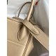 Hermes Lindy 26 Handmade Bag In Trench Evercolor Leather