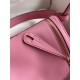 Hermes Lindy 26 Handmade Bag In Rose Confetti Swift Calfskin