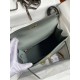 Hermes Kelly Sellier 28 Handmade Bag In Vert Amande Epsom Calfskin