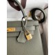 Hermes Kelly Sellier 28 Handmade Bag In Vert De Gris Epsom Calfskin