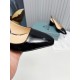 Prada Slingbacks Pumps 65mm In Black Patent Leather