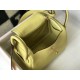 Hermes Lindy Mini Bag In Jaune Poussin Clemence Leather GHW