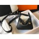 Hermes Lindy Mini Bag In Black Clemence Leather GHW