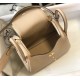 Hermes Lindy Mini Bag In Trench Clemence Leather GHW