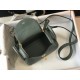 Hermes Lindy Mini Bag In Vert Amande Clemence Leather GHW